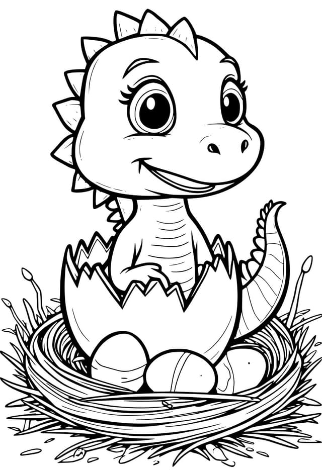 Baby Dinosaur Hatching