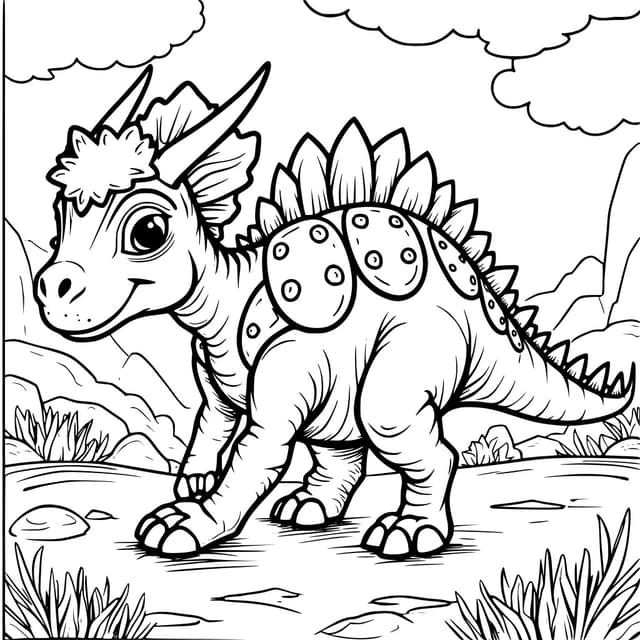 Euoplocephalus Armored Herbivore