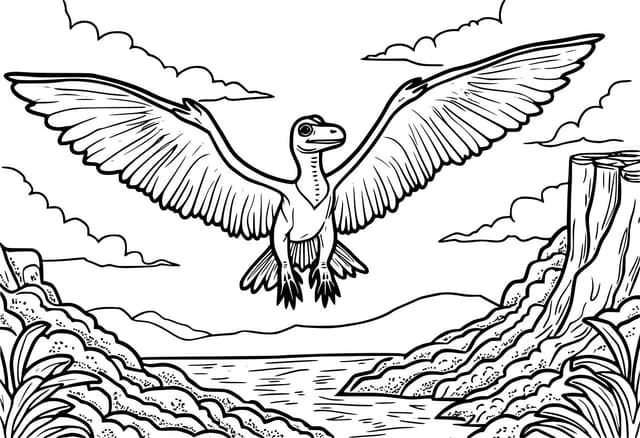 Flying Pterodactyl