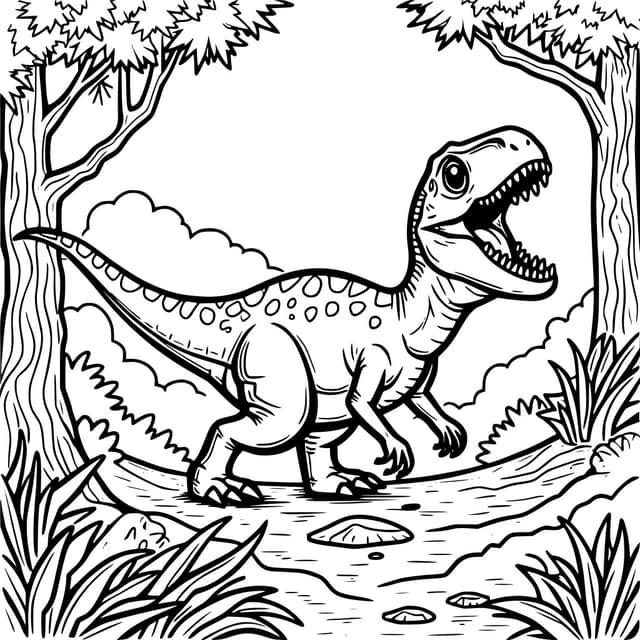 Herrerasaurus Hunting