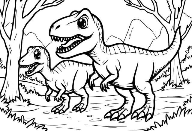 Raptors in the Snow