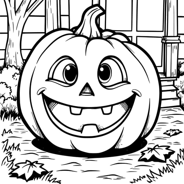 Happy Jack-o'-Lantern