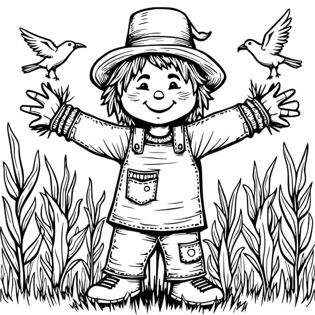 Smiling Scarecrow