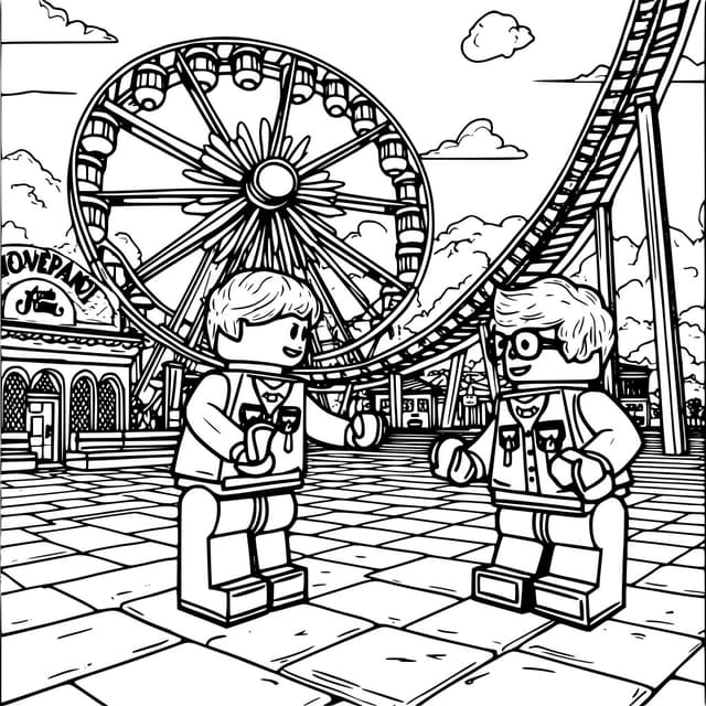 Lego Amusement Park