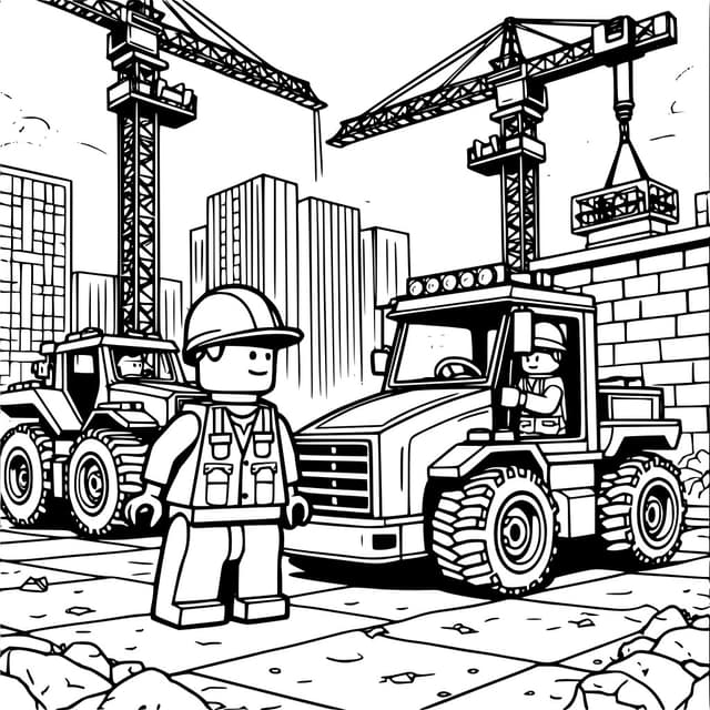Lego Construction Site