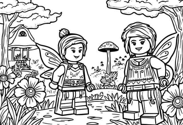 Lego Fairy Garden