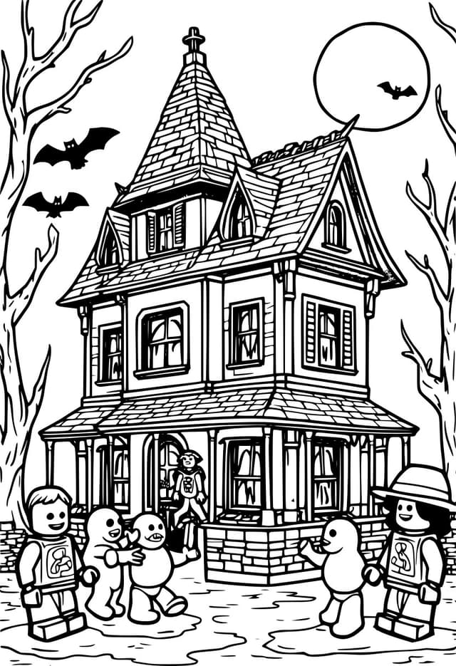 Lego Haunted House