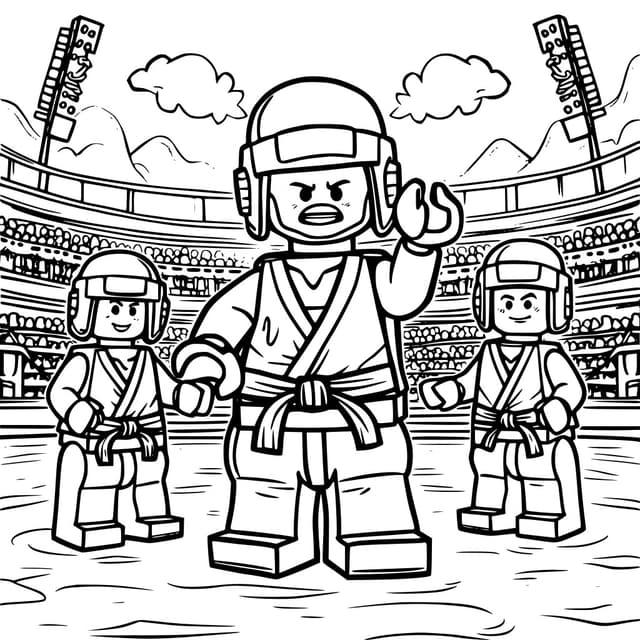 Lego Martial Arts Tournament