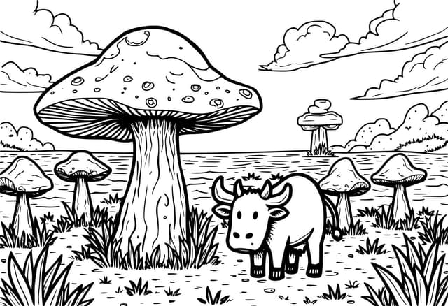 Mushroom Island Paradise