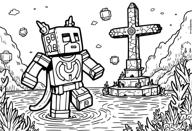 Ocean Monument Guardian