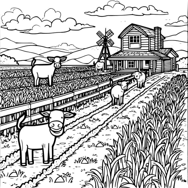 Peaceful Farm Life