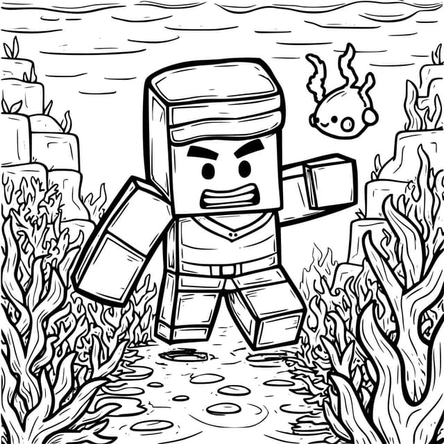 Underwater Ruins Exploration